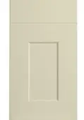 Bella Alabaster : Style : Cambridge. MDF Vinyl Wrapped Door/Drawer