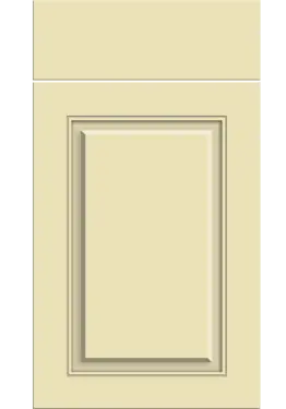 Click Here To Enlarge This Photo Of Bella Vanilla : Style : Carlton. MDF Vinyl Wrapped Door/Drawer