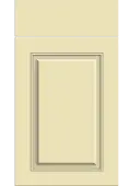 Bella Vanilla : Style : Carlton. MDF Vinyl Wrapped Door/Drawer