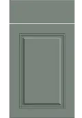 Bella Supermatt Sage Green : Style : Carlton. MDF Vinyl Wrapped Door/Drawer