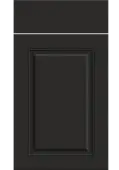 Bella Supermatt Graphite : Style : Carlton. MDF Vinyl Wrapped Door/Drawer
