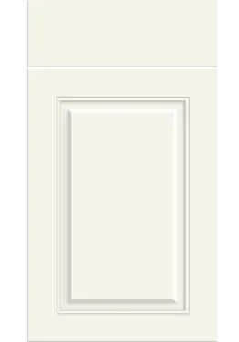 Click Here To Enlarge This Photo Of Bella Supermatt White Grey : Style : Carlton. MDF Vinyl Wrapped Door/Drawer