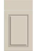 Bella Supermatt Taupe Grey : Style : Carlton. MDF Vinyl Wrapped Door/Drawer