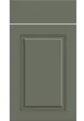 Bella Supermatt Smoke Green : Style : Carlton. MDF Vinyl Wrapped Door/Drawer