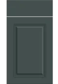 Bella Supermatt Kombu Green : Style : Carlton. MDF Vinyl Wrapped Door/Drawer