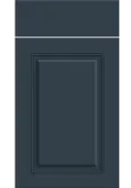 Bella Supermatt Indigo Blue : Style : Carlton. MDF Vinyl Wrapped Door/Drawer