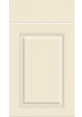 Click Here To Enlarge This Photo Of Bella Supermatt Carat Beige : Style : Carlton. MDF Vinyl Wrapped Door/Drawer