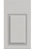 Bella Paintflow Matt Light Grey : Style : Carlton. MDF Vinyl Wrapped Door/Drawer