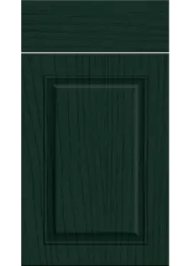 Click Here To Enlarge This Photo Of Bella Paintflow Matt Fir Green : Style : Carlton. MDF Vinyl Wrapped Door/Drawer