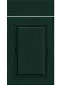 Bella Paintflow Matt Fir Green : Style : Carlton. MDF Vinyl Wrapped Door/Drawer