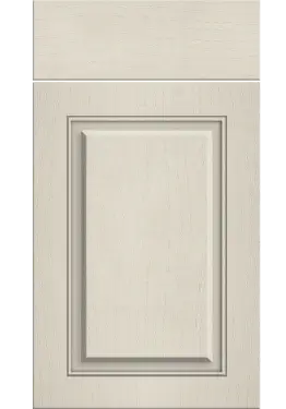 Click Here To Enlarge This Photo Of Bella Oakgrain Cream : Style : Carlton. MDF Vinyl Wrapped Door/Drawer