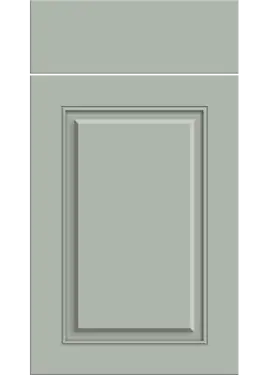 Click Here To Enlarge This Photo Of Bella Matt Pistachio Green : Style : Carlton. MDF Vinyl Wrapped Door/Drawer