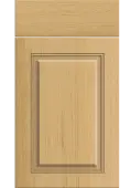 Bella Lissa Oak : Style : Carlton. MDF Vinyl Wrapped Door/Drawer