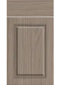 Bella Grey Vicenza Oak : Style : Carlton. MDF Vinyl Wrapped Door/Drawer