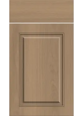 Click Here To Enlarge This Photo Of Bella Canella Oak : Style : Carlton. MDF Vinyl Wrapped Door/Drawer