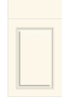 Click Here To Enlarge This Photo Of Bella Antique White : Style : Carlton. MDF Vinyl Wrapped Door/Drawer