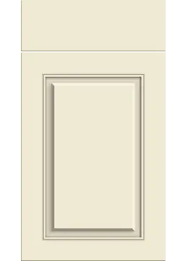 Click Here To Enlarge This Photo Of Bella Alabaster : Style : Carlton. MDF Vinyl Wrapped Door/Drawer
