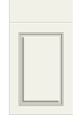 Click Here To Enlarge This Photo Of Bella High Gloss White : Style : Carlton. MDF Vinyl Wrapped Door/Drawer