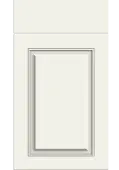 Bella High Gloss White : Style : Carlton. MDF Vinyl Wrapped Door/Drawer