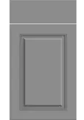 Bella High Gloss Dust Grey : Style : Carlton. MDF Vinyl Wrapped Door/Drawer