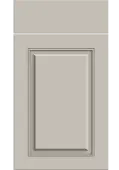 Bella High Gloss Cashmere : Style : Carlton. MDF Vinyl Wrapped Door/Drawer