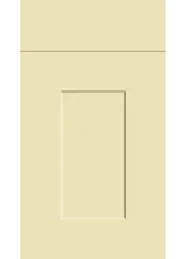Click Here To Enlarge This Photo Of Bella Vanilla : Style : Carrick. MDF Vinyl Wrapped Door/Drawer