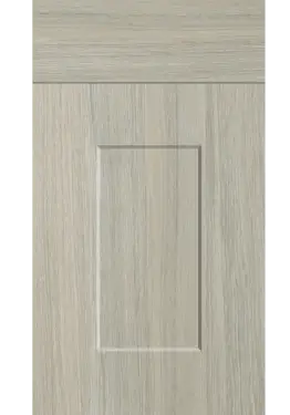 Click Here To Enlarge This Photo Of Bella Urban Oak : Style : Carrick. MDF Vinyl Wrapped Door/Drawer