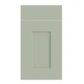 Bella Supermatt Sage Green : Style : Carrick. MDF Vinyl Wrapped Door/Drawer