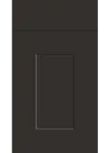 Bella Supermatt Graphite : Style : Carrick. MDF Vinyl Wrapped Door/Drawer