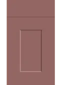 Bella Supermatt Rusty Red : Style : Carrick. MDF Vinyl Wrapped Door/Drawer