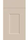 Bella Supermatt Macademia : Style : Carrick. MDF Vinyl Wrapped Door/Drawer