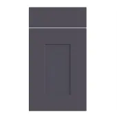 Bella Supermatt Indigo Blue : Style : Carrick. MDF Vinyl Wrapped Door/Drawer