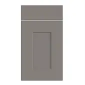 Bella Supermatt Dust Grey : Style : Carrick. MDF Vinyl Wrapped Door/Drawer