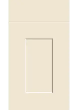 Click Here To Enlarge This Photo Of Bella Supermatt Carat Beige &colon; Style &colon; Carrick&period; MDF Vinyl Wrapped Door&sol;Drawer