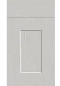 Bella Paintflow Matt Light Grey : Style : Carrick. MDF Vinyl Wrapped Door/Drawer