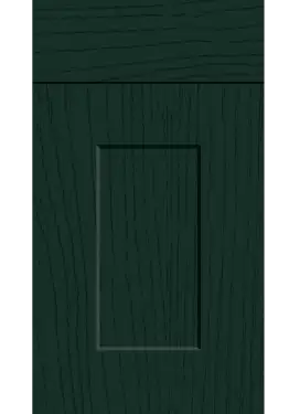 Click Here To Enlarge This Photo Of Bella Paintflow Matt Fir Green : Style : Carrick. MDF Vinyl Wrapped Door/Drawer