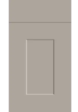 Click Here To Enlarge This Photo Of Bella Matt Stone Grey : Style : Carrick. MDF Vinyl Wrapped Door/Drawer