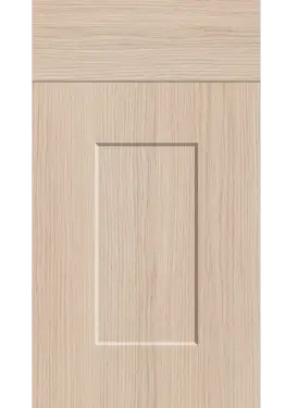 Click Here To Enlarge This Photo Of Bella Light Vicenza Oak : Style : Carrick. MDF Vinyl Wrapped Door/Drawer