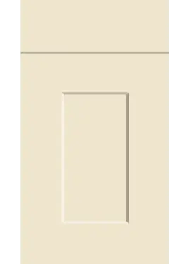 Click Here To Enlarge This Photo Of Bella Ivory : Style : Carrick. MDF Vinyl Wrapped Door/Drawer