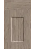 Bella Grey Vicenza Oak &colon; Style &colon; Carrick&period; MDF Vinyl Wrapped Door&sol;Drawer