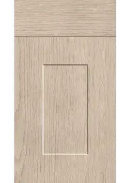 Click Here To Enlarge This Photo Of Bella Cremona Oak Cotta : Style : Carrick. MDF Vinyl Wrapped Door/Drawer