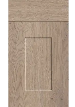 Click Here To Enlarge This Photo Of Bella Cremona Oak Cannolo : Style : Carrick. MDF Vinyl Wrapped Door/Drawer