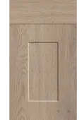Bella Cremona Oak Cannolo : Style : Carrick. MDF Vinyl Wrapped Door/Drawer