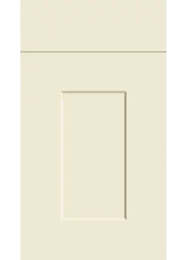 Click Here To Enlarge This Photo Of Bella Alabaster : Style : Carrick. MDF Vinyl Wrapped Door/Drawer
