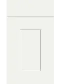 Bella High Gloss White : Style : Carrick. MDF Vinyl Wrapped Door/Drawer