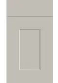 Bella High Gloss Cashmere : Style : Carrick. MDF Vinyl Wrapped Door/Drawer