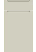 Bella Matt Mussel : Style : Chelsea. MDF Vinyl Wrapped Door/Drawer