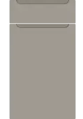 Bella Matt Stone Grey : Style : Chelsea. MDF Vinyl Wrapped Door/Drawer