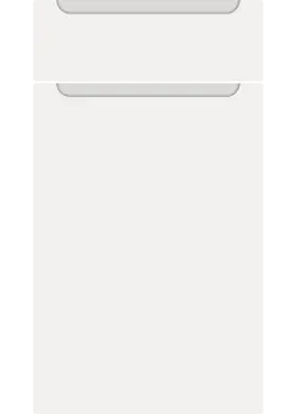 Click Here To Enlarge This Photo Of Bella Supermatt White : Style : Chelsea. MDF Vinyl Wrapped Door/Drawer