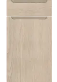 Bella Cremona Oak Cotta : Style : Chelsea. MDF Vinyl Wrapped Door/Drawer